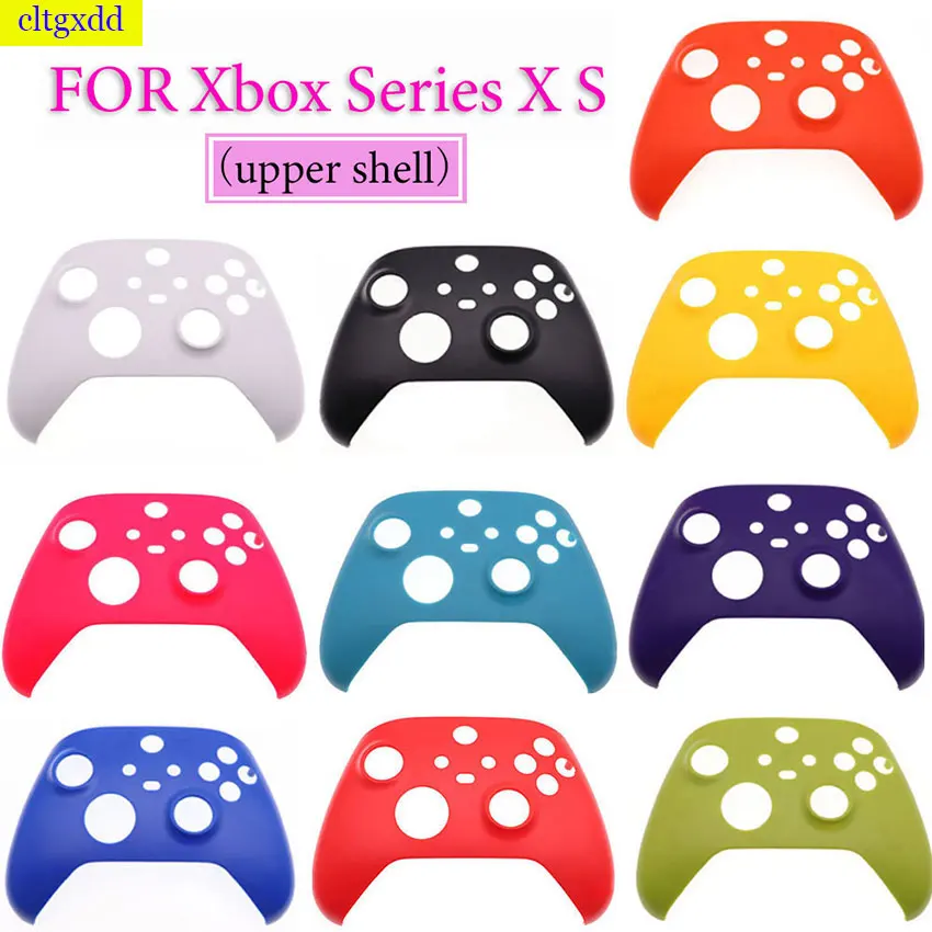 

FOR Xbox Series X S Upper Case Controller Top Cover Plastic Housing Shell Solid Color Clear Front Cover Panel Top Cover