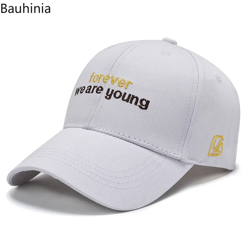 

Bauhinia Cotton Baseball for Men Women Fashion Letter Embroidery Snapback Hat Summer Visors Cap Street Korean Hip Hop Caps