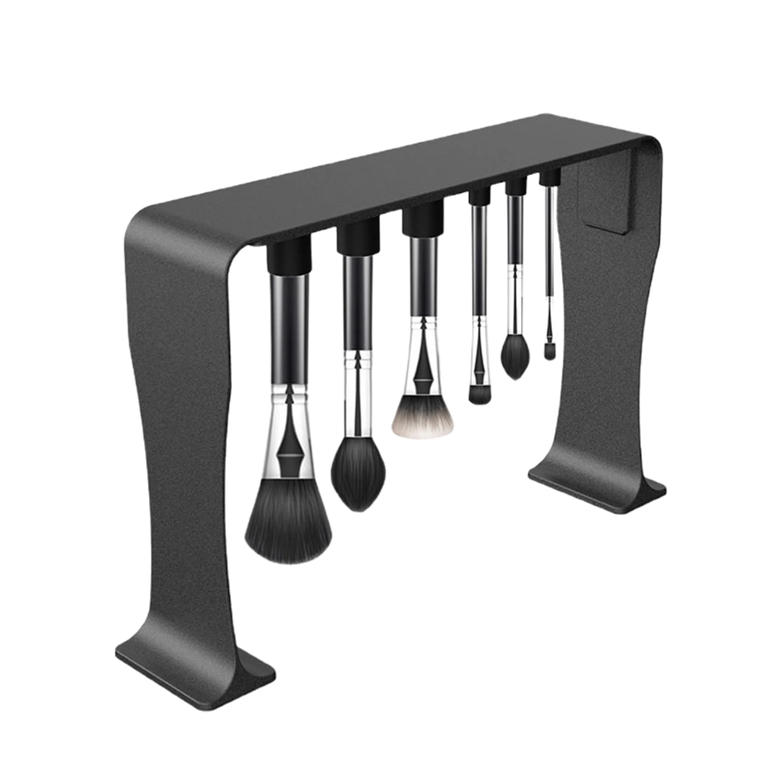 

Магнитная стойка для сушки косметических кистей, держатель из нержавеющей стали, для женщин и девушек, стеллаж для сушки косметических кист...