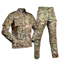 han wild military uniform upgraded airsoft camouflage tactical suit camping army special forces combat military soldier clothes