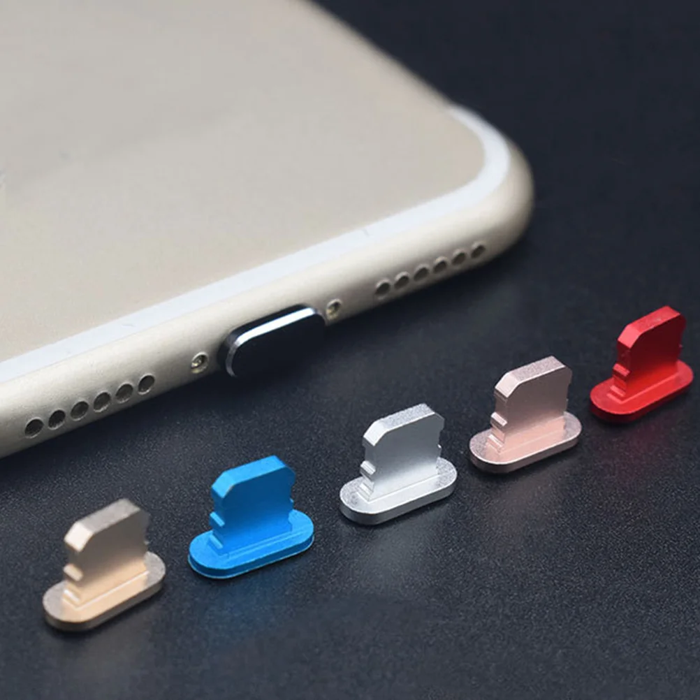 

5PCS Plug Universal Rustproof Metal Material Plug for Device iPhone