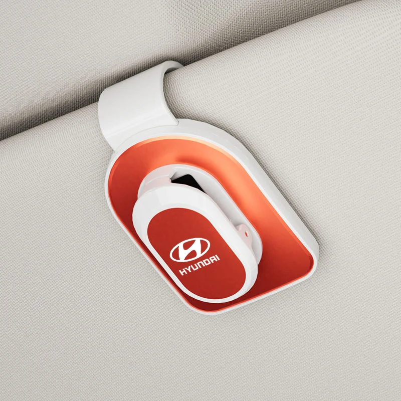 

Автомобильный солнцезащитный козырек, зажим для очков, держатель для карт для Hyundai Sonata Tucson Azera Elantra Veloster Kona Santafe ELANTRA i10 i20