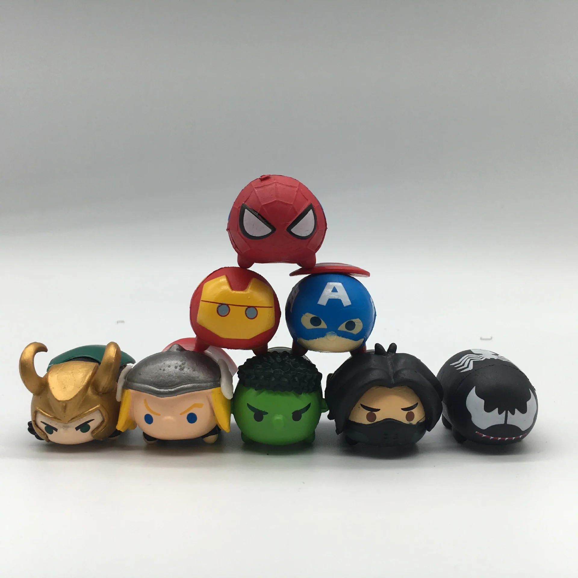 

Фигурки героев мультфильма «Человек-паук», из ПВХ