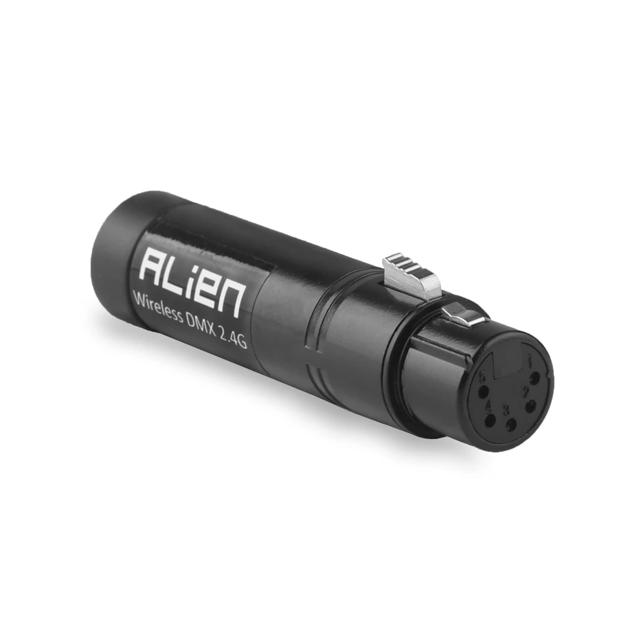 Беспроводной контроллер ALIEN 5 Pin DIN 2 4G ISM DMX 512 DFI приемник XLR-передатчик для