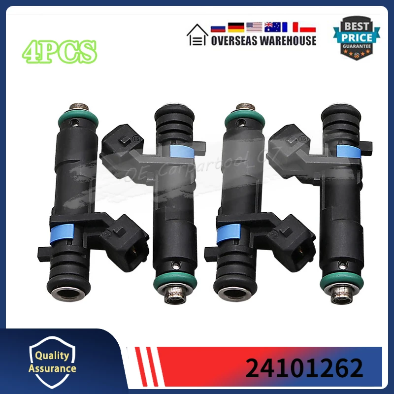

24101262 подходит для Chevrolet Sail 1,2 Aveo 1,2 SPARK 1,0 1,4 комплект топливных форсунок Of 4