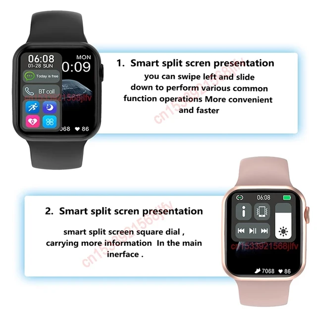 New in Original I8 Pro Max Smart Watch 2022 Men Women SmartWatch More 20 Dials Phone Call Heart Rate Sleep Waterproof SmartWatch 4