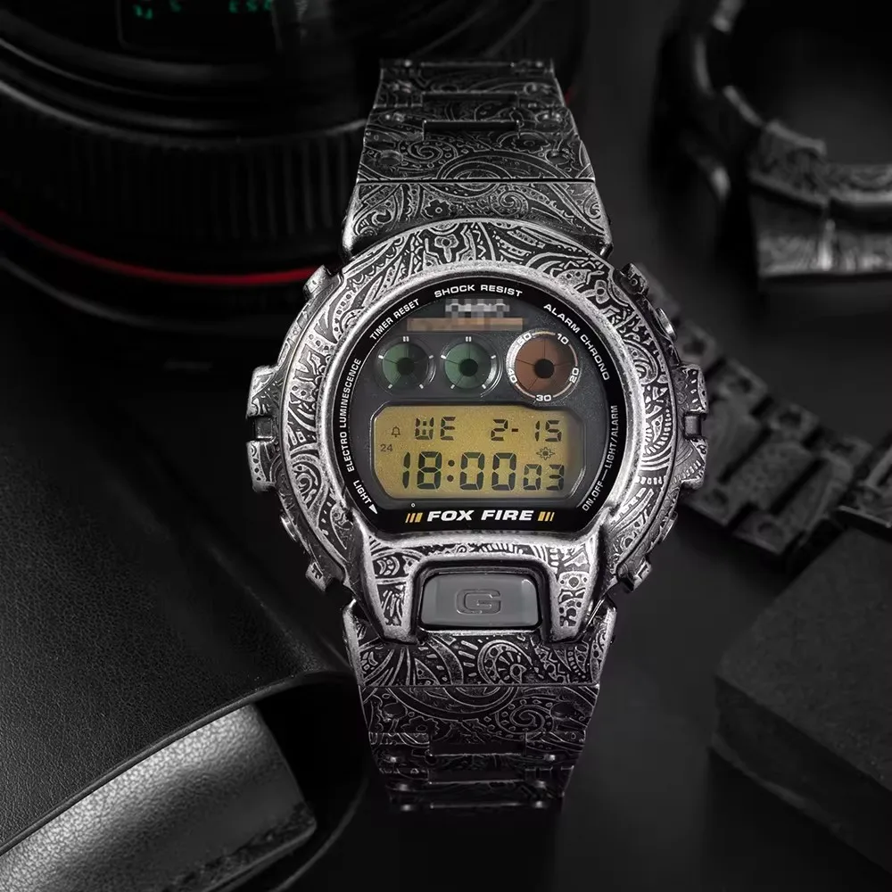 Ремешок для часов металлический Casio G-shock чехол GW9400 мужской браслет Безель ремешок