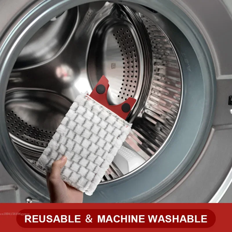 2в1 быстросохнущие моющиеся в машине подушечки для швабры из микрофибры