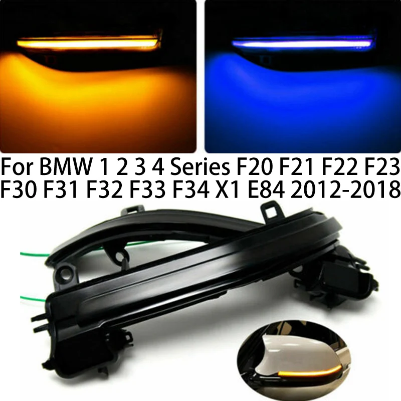 2 шт. для BMW 1 3 4 серии F20 F21 F22 F23 F30 F31 F32 F33 F34 X1 E84 поворотники светодиодные