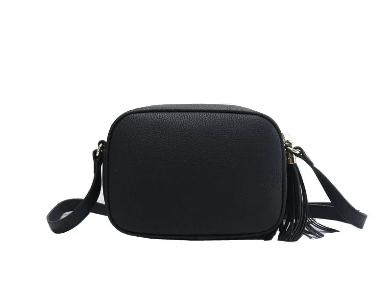 

Brand Women Shoulder Bag Fashion Best Selling Messenger Bag High Quality PU Leather Tassel Square Bag 22cm