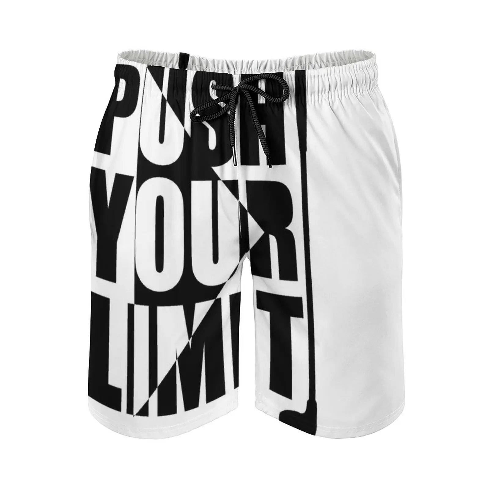 

Push Your Limit Print Swim Beach Board Shorts Swimsuit Loose Men's Trunks Breathable Golf Masters Pga Pga Tour Tiger Golfer
