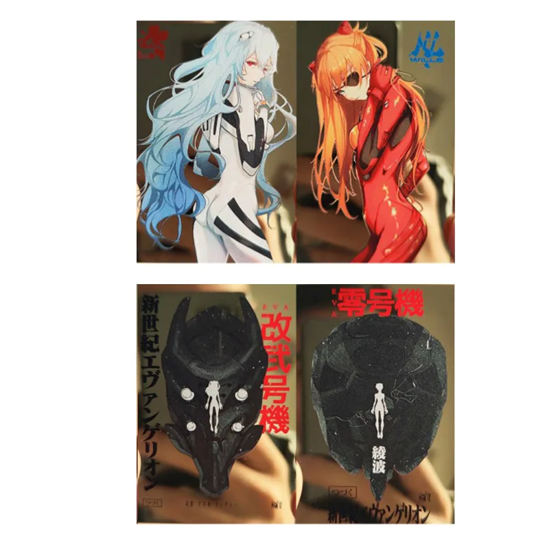 

Anime Neon Genesis Evangelion Ayanami Rei Asuka Diy Acg Sexy Anime Metal Card Mirror Metal Card Anime Peripherals Birthday Gift