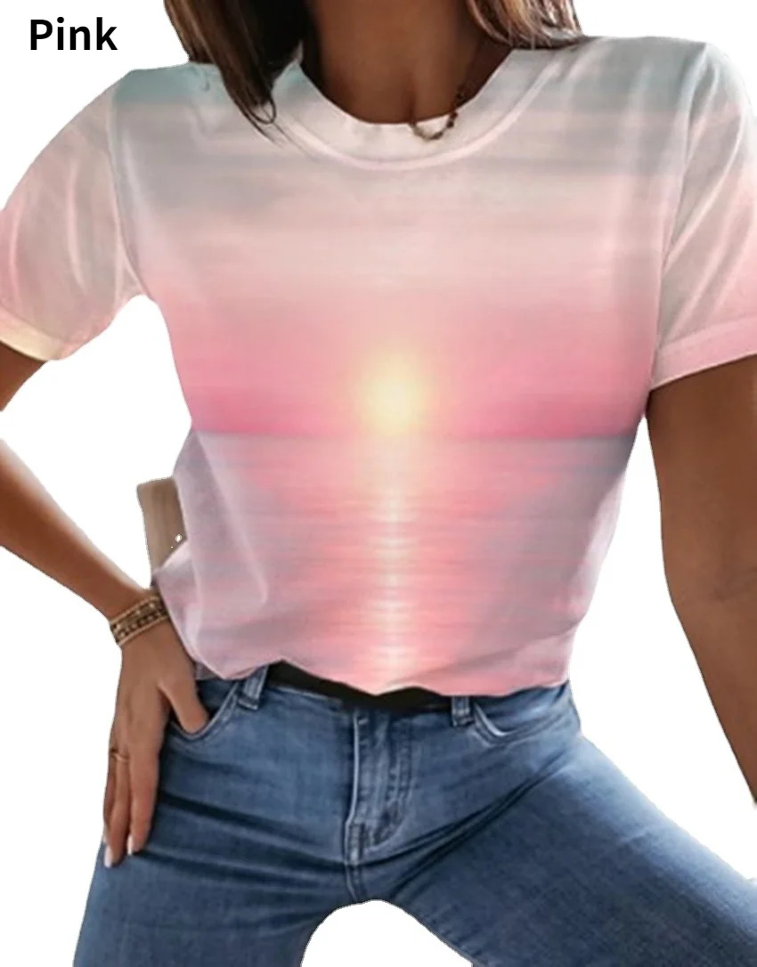 

Женская футболка с коротким рукавом и круглым вырезом