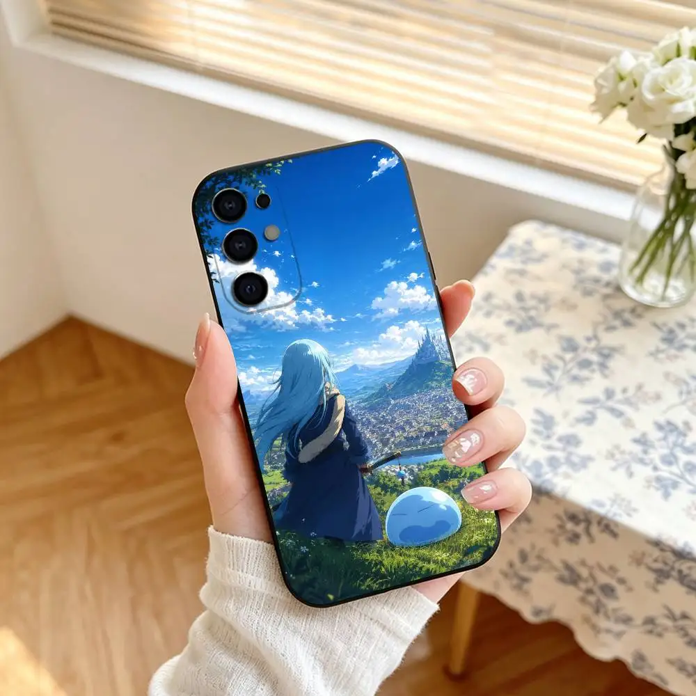 Фото Чехол для телефона T-Tensura Rimuru Tempest, черный, силиконовый, мягкий, для Samsung S25, S24, S21, S22, S23, S30, Ultra, S20, Plus, Fe, Lite. №3