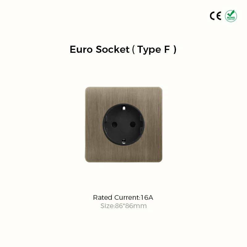 

Переключатель Avoir 1-4 группы матовый бронза