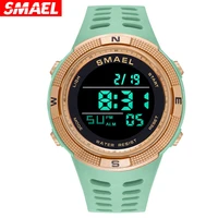 2022 smael fashion outdoor sport watch for man shock water resistant led electronic digital watches men stopwatch alarm clock
