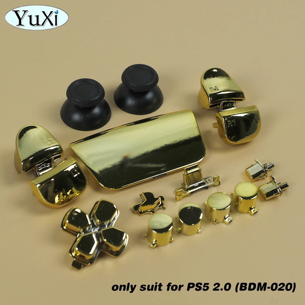 1 компл. Для PS5 V2.0 покрытие R1 L1 R2 L2 D-pad ручки Комплект для фотогеймпад контроллер