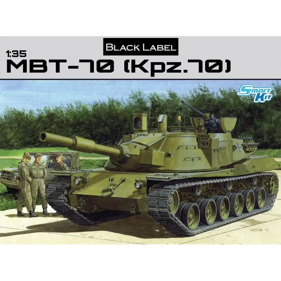 

DRAGON 3550 1/35 MBT-70 (Kpz.70) -набор моделей в масштабе