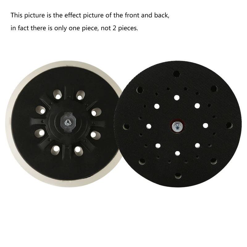 

A0KE 6''/150mm Sanding Pad Multi-Hole Long Hook Loop Sander Backing Pad for ETS 150/3