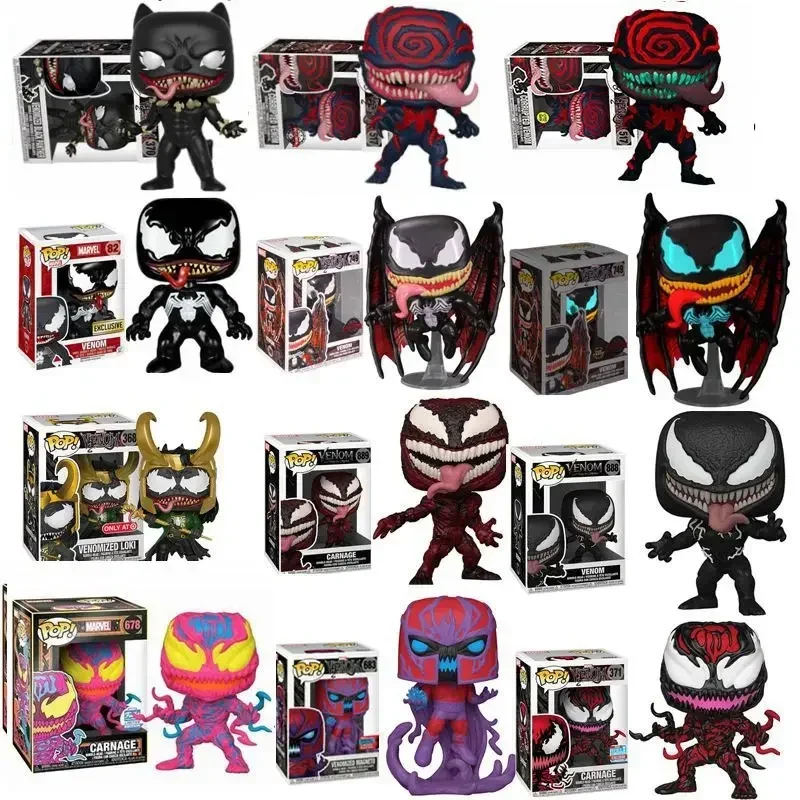 FUNKO MARVELs Venom Carnage 678 # 371 Веомизированное локо 368. ЧЕРНАЯ ПАНТЕРА CORRUPTED VENOM 517. 370Й