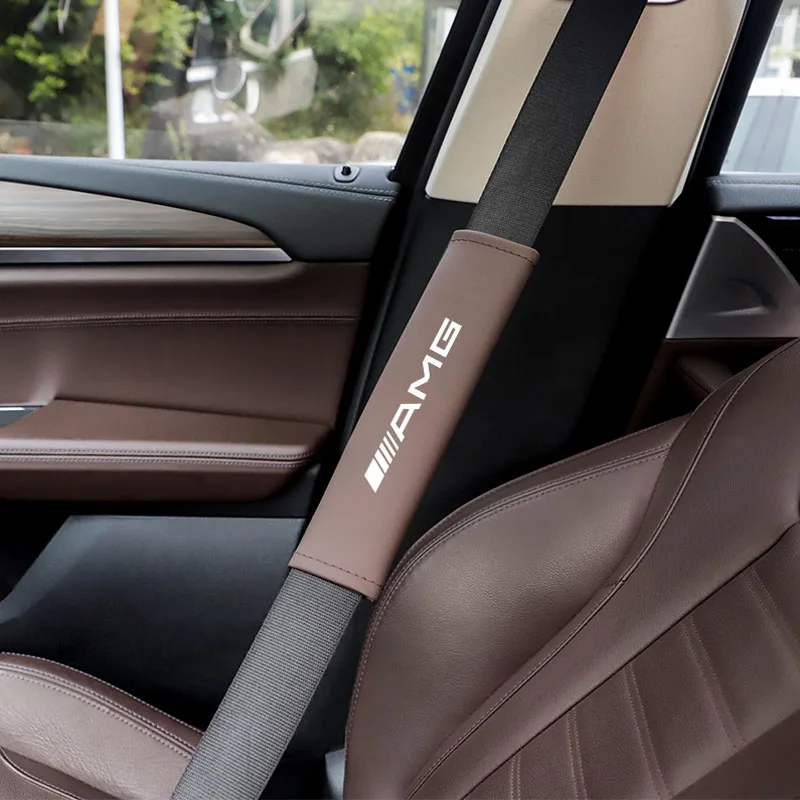 Защитный чехол для автомобильного ремня безопасности Кожаная НАПЛЕЧНАЯ подушка