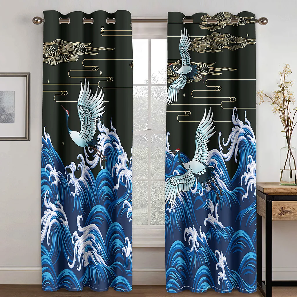 

2 шт., занавески для окна гостиной и спальни