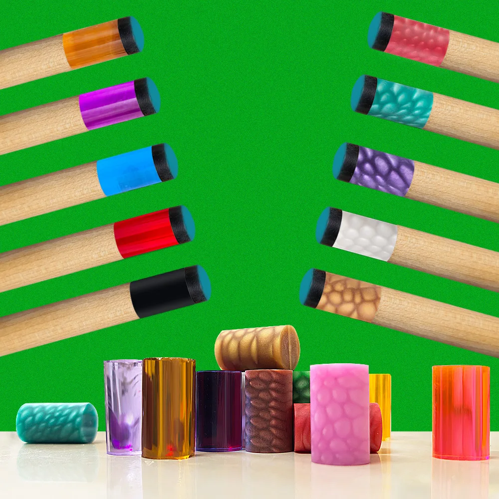 Бильярдный бильярдный кий Juma Zuma Dragon Carom цветной наконечник диаметр 14 мм X длина 25