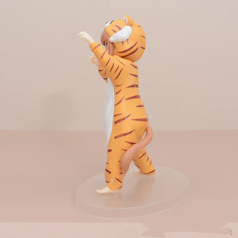 Tiger Tora Kinako Anime Girl Фигурка Uchi no Neko ga Onnanoko de Kawaii из ПВХ Коллекционная модель куклы