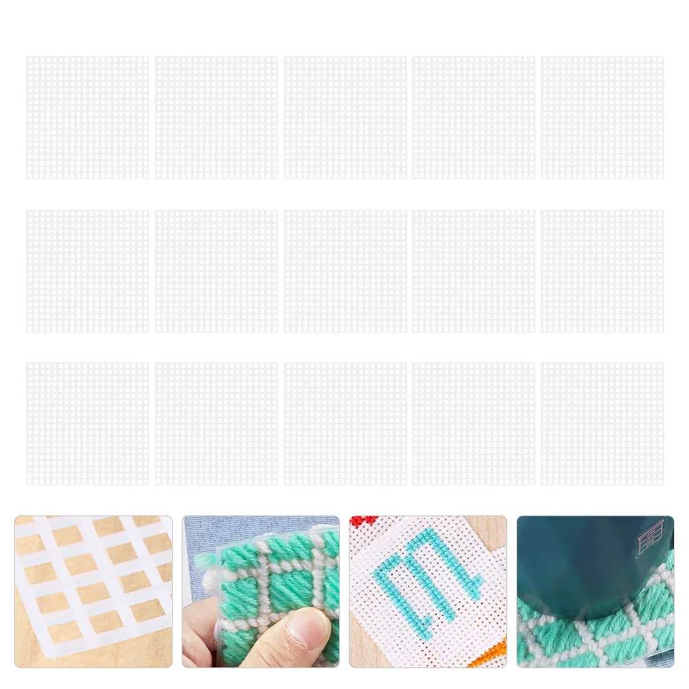 

25pcs Square Prime Sturdy Mesh Sheets Mesh Sheet for DIY