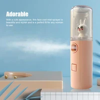 face mist sprayer steamer 30ml automatic humidifier personal atomizer button operation skin care tool type 1 yellow