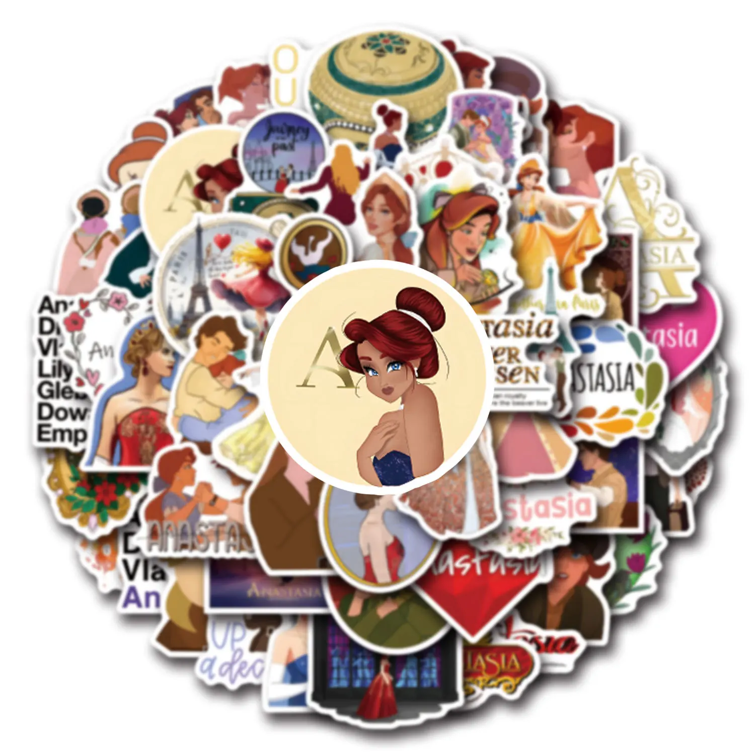 10/30/55 шт. Мультяшные наклейки с граффити