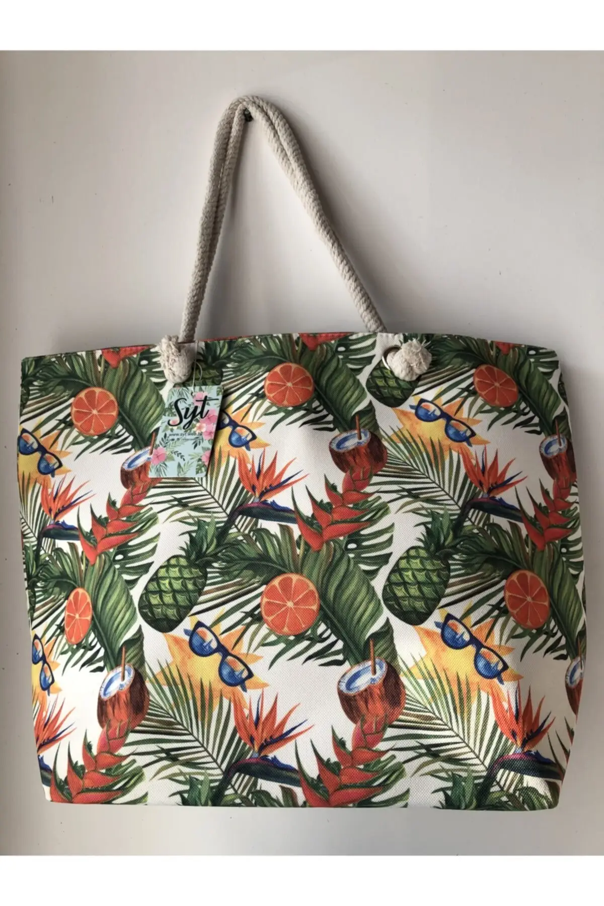 

Women Beach Bag Tote Bag Fashion Summer Large Capacity Patterned Shoulder Bag Top-Handbag Shopping Bags