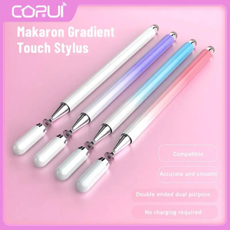 

1 Pcs Universal Mobile Phone Tablet Screen Pen Multifunctional Touch Pens Sensitive Screen Stylus Office Accessories Macaroon