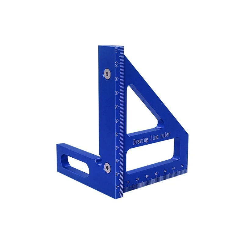 

Multi-Angle Metric Woodworking Ruler Line Drawing Ruler Angle Ruler Woodworking Tool Line Drawing Tool