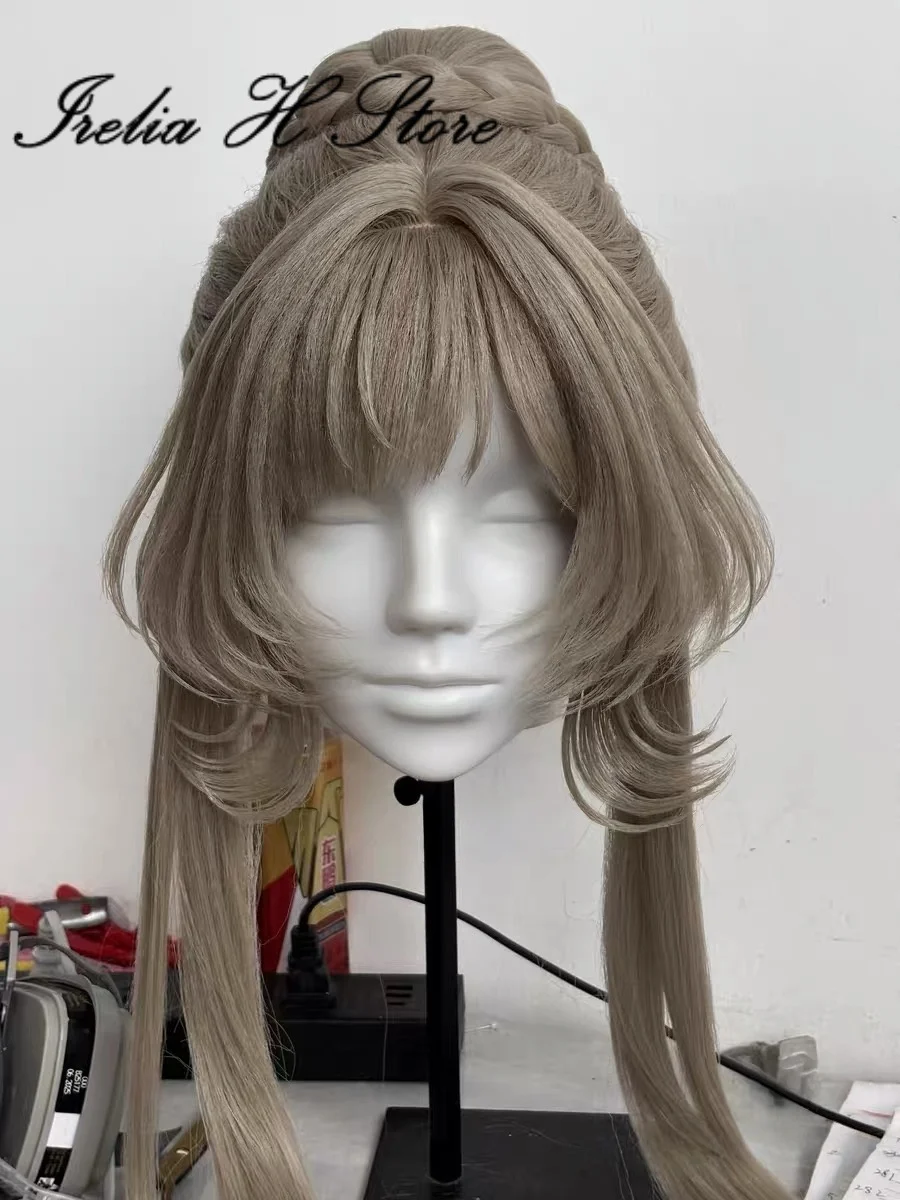 Фото Парик для косплея Irelia H Genshin Impact Marionette Sandrone'wig, предварительно уложенный №1