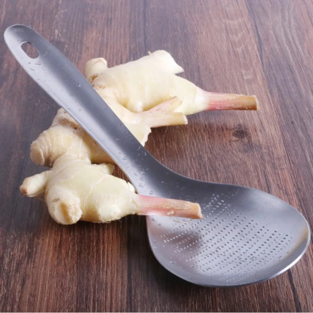 

Multi-functional Spoon Shape Stainless Steel Ground Ginger Garlic Crusher Grater Mill Mud Grinding Tool