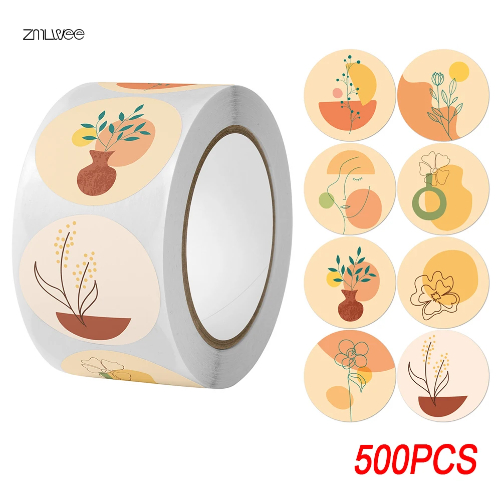 

Sticker Label Clothes Shop Gift Packaging Gift Fashion Sticker Small Business Decoration Sticker Wholesale Stationery Seal Label