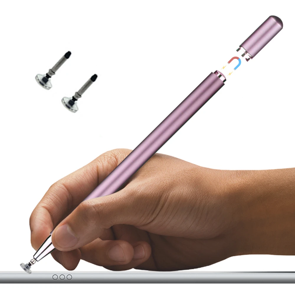 

Лидер продаж, стилус для планшета, емкостная ручка, ручка для сенсорного экрана для смартфона, ручка для рисования с проводящей поверхность...