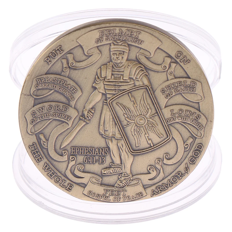 

Helmet of Salvation Put on The Whole Armor of Collectible Commemorative Coin