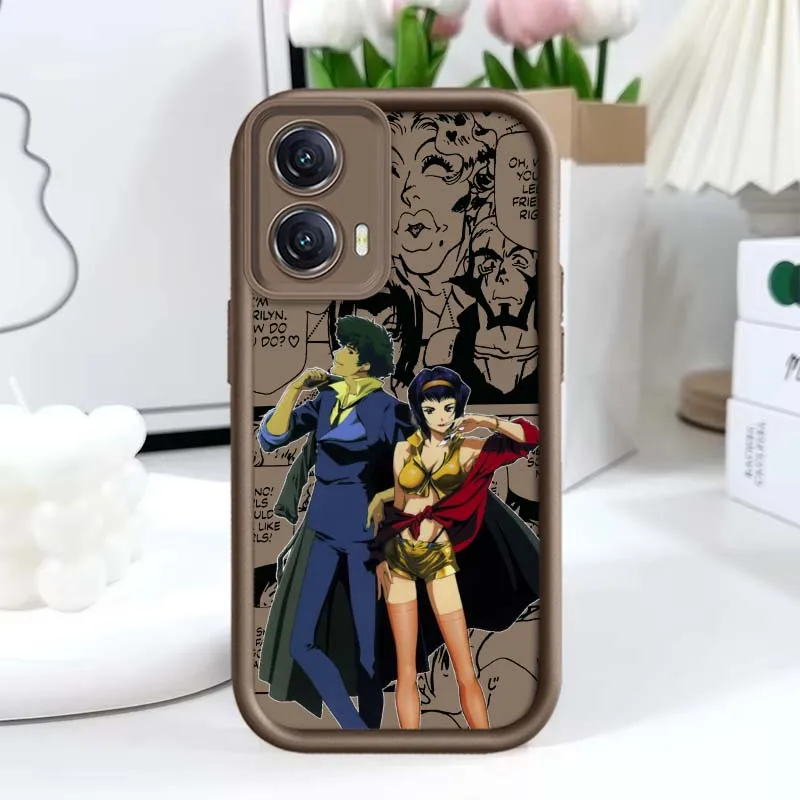 Популярный чехол для телефона с изображением аниме Cowboy Bebop для Motorola MOTO Edge G85 G54 G35 G34 G32 G24 G13 E22 E14 G04 50 5G Eye Ladder (art.: 3920d2ad55ca6) - 3920d2ad55ca6