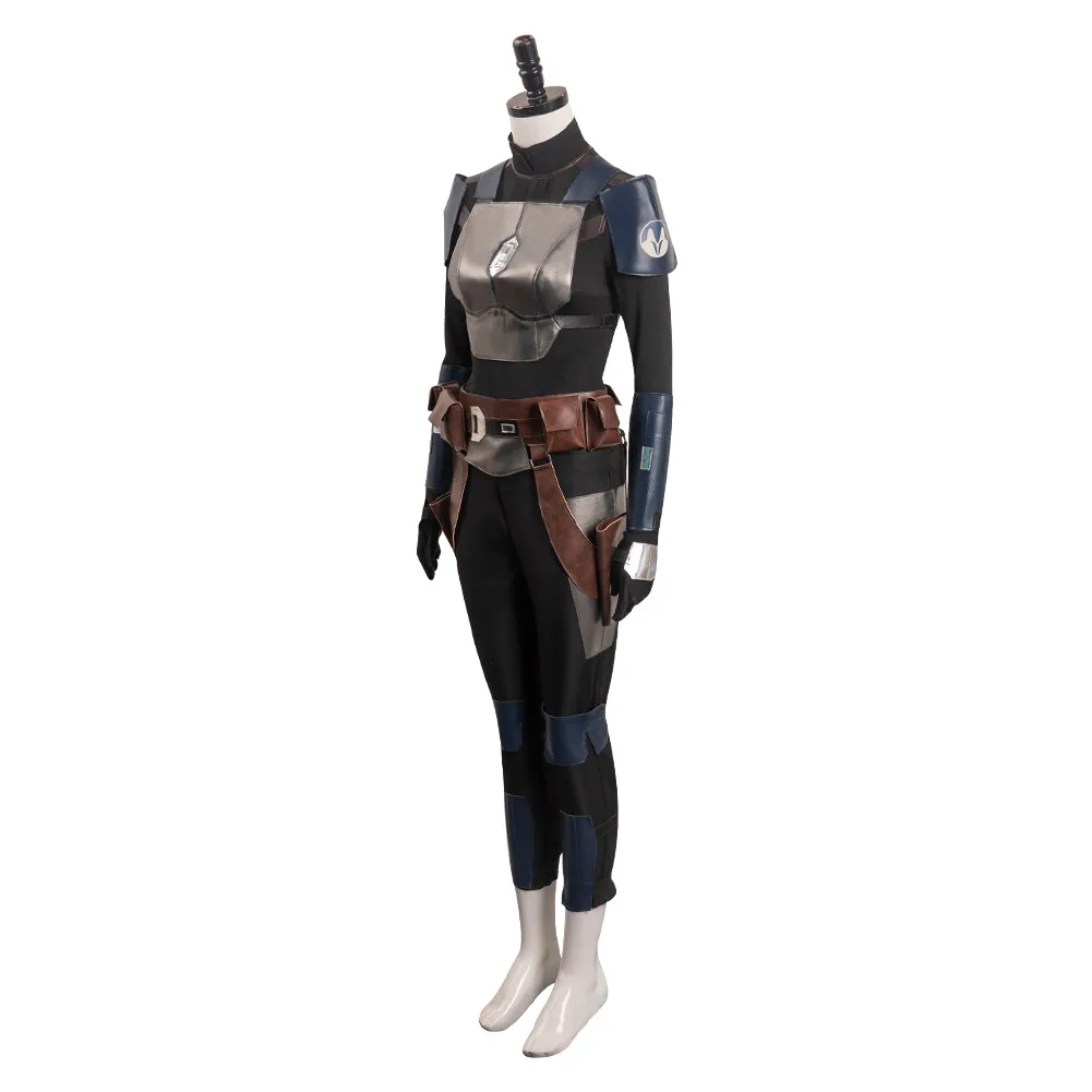 

Bo Katan Kryze Cosplay Costume Top Pants Belt Outfits Halloween Carnival Party Suit Role Playing For Women Girls