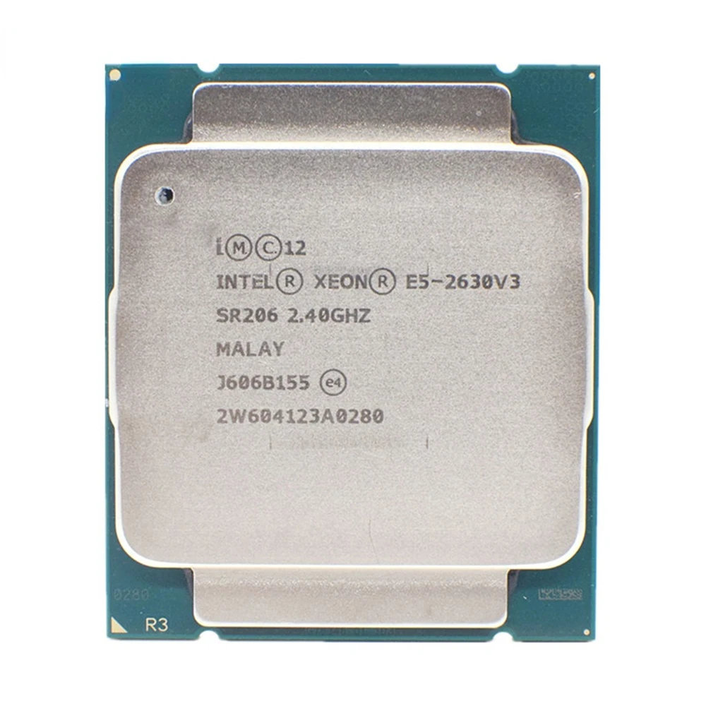 

Intel Xeon E5 2630 V3 Processor SR206 2.4Ghz 8 Core 85W Socket LGA 2011-3 CPU E5 2630V3
