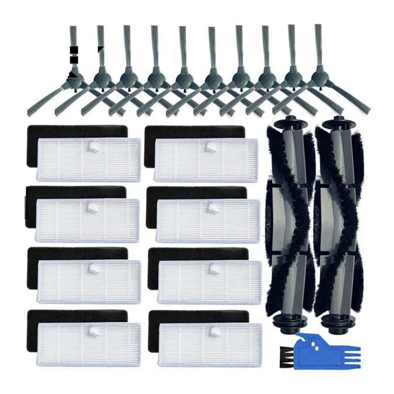 

Сменные детали для пылесоса Coredy R3500, R3500S, R550, R650, R600, R700, основная боковая роликовая щетка, HEPA фильтр