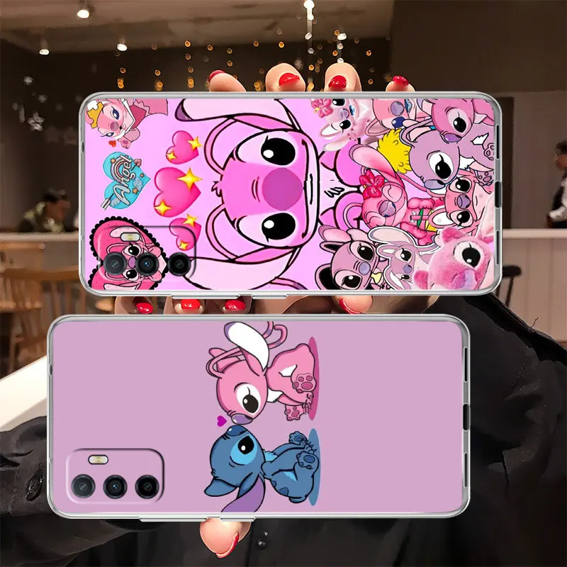 Чехол Disney Lilo Stitch для Moto Edge 50 Ultra Fusion G Play Stylus E22S G14 G85 G84 G62 E32 E22I G7 G6 E7 E6 Plus Power