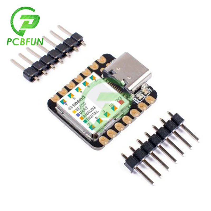 Макетная плата с микроконтроллером Seeeduino XIAO SAMD21G18, макетная плата SAMD21 Cortex M0 + Nano 48 МГц, интерфейс SPI I2C для Arduino