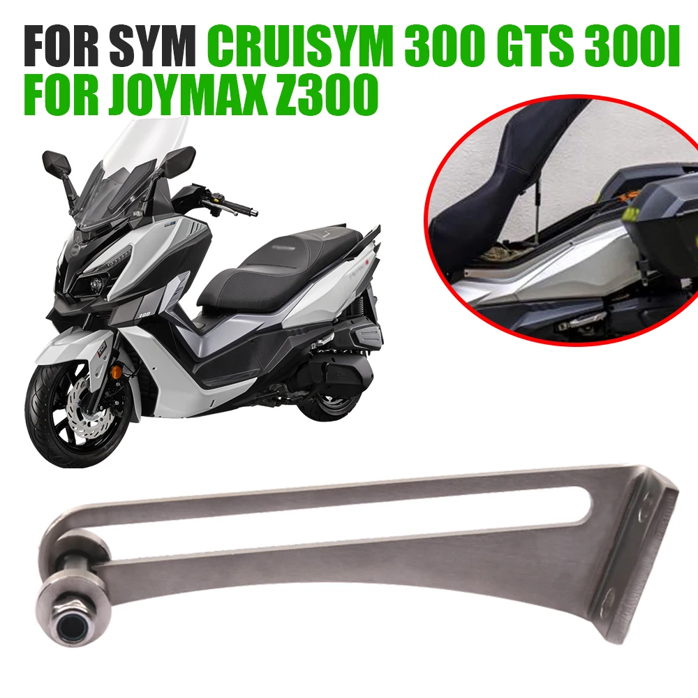 

For SYM Cruisym 300 Cruisym300 GTS 300i Joymax Z300 Motorcycle Accessories Seat Stopper Track Parts Open Angle Increase Bracket