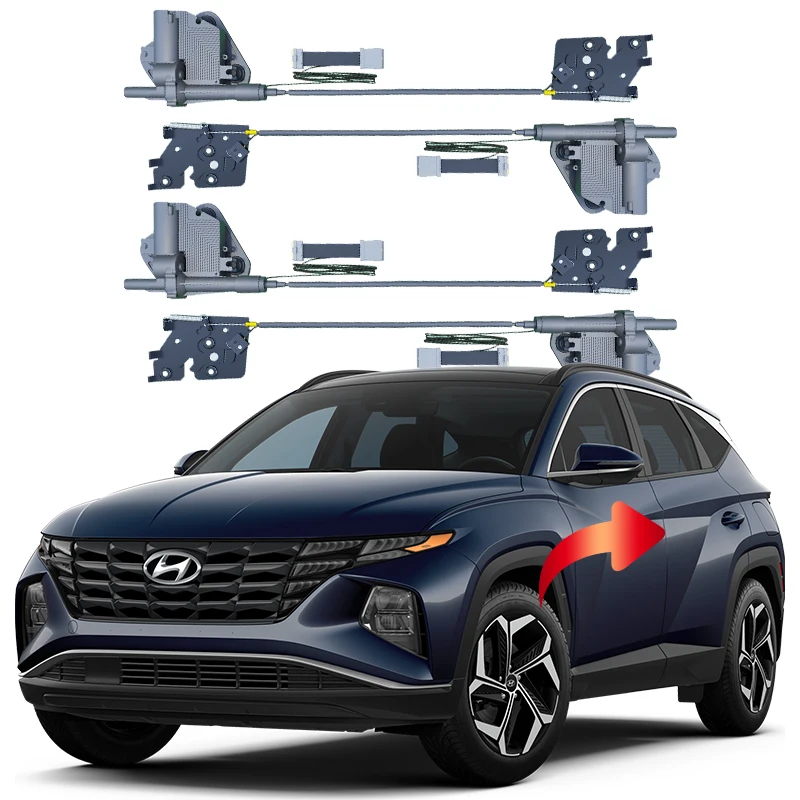 2024 оригинальный автомобильный механический замок для Hyundai Tussan модифицированный