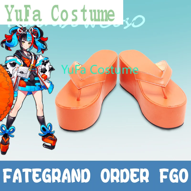 Fate Grand Order FGO Sei Shonagon Сапоги Обувь для косплея Игра Аниме Карнавальная вечеринка