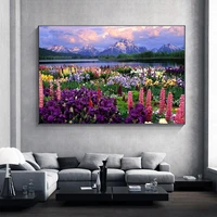 diy diamond art painting flower 5d full diamond painting kit mountain landscape embroidery art and crafts living room home decor