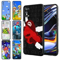 Hot Game Super Mario Case For Realme C21 C21Y Protection Shell C11 Neo Master C15 C12 X50 Pro Phone Cover